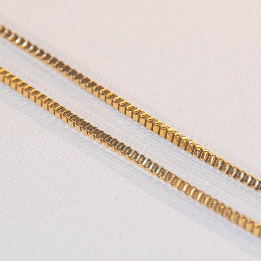 Luxera Cubic Necklace in Yellow Gold Plating