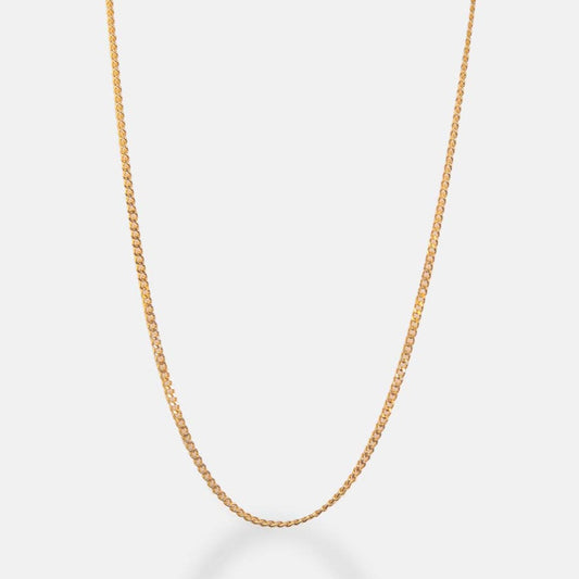 Luxera Cuban Link Necklace in Yellow Gold Plating