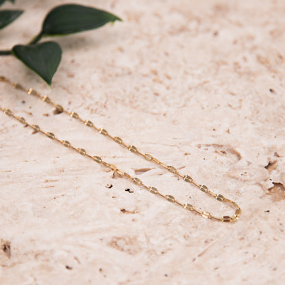 Butterfly Necklace in Yellow Gold Plating